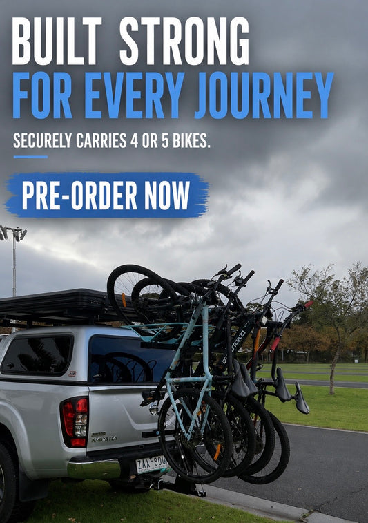 Journey 4–5 Bike Vertical Hitch Rack | Pre-Order Sale