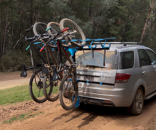 Journey - 6/4 Bike Vertical Bike Rack